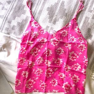 Acacia pink floral top